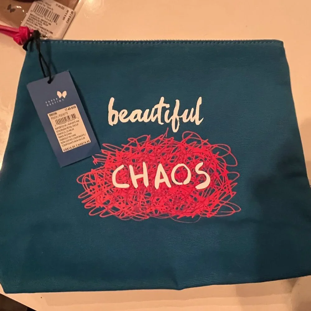 Office Supply or Makeup Pouch, Inspirational‎ Magnet and Candle (new/s/x)